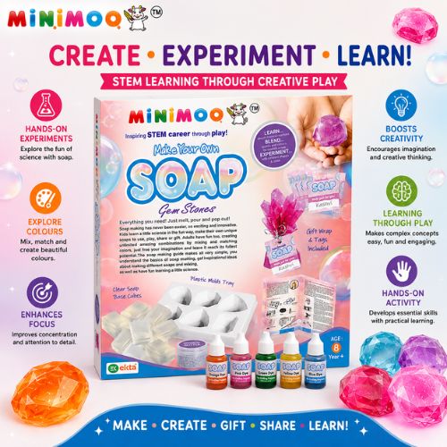 Make Your Own Gemstone Soap Kit.