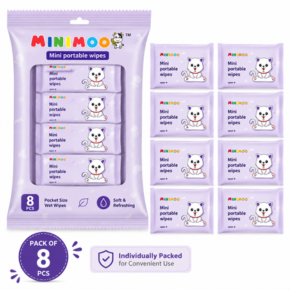 Wet Wipes – Pack of 8