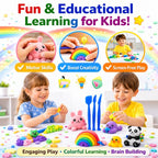 Air Dry Clay, Colorful Children Soft Clay,  Pack of 36