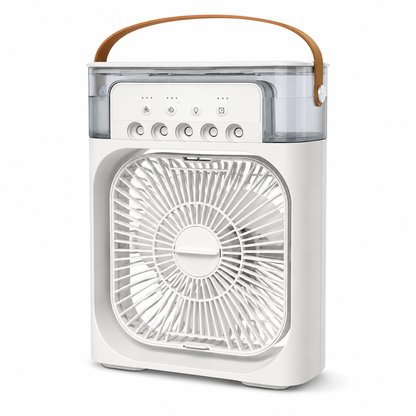 Portable Air Cooler Fan with Humidifier | 3-Speed Airflow