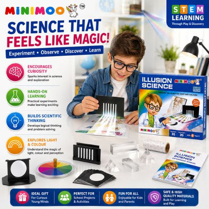 Illusion Science STEM Experiment Kit for Kids