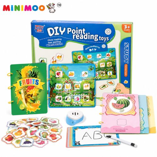 Interactive Point Reading Fruit Learning Toy for Kids 3+ Years