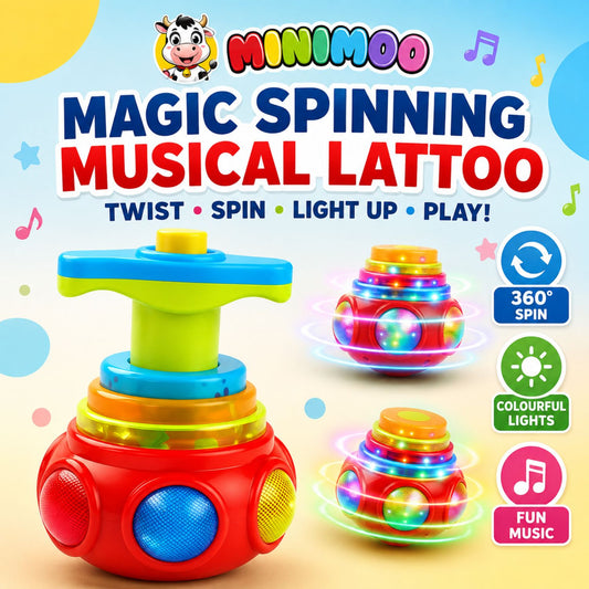 Magic Spinning Musical Lattoo.