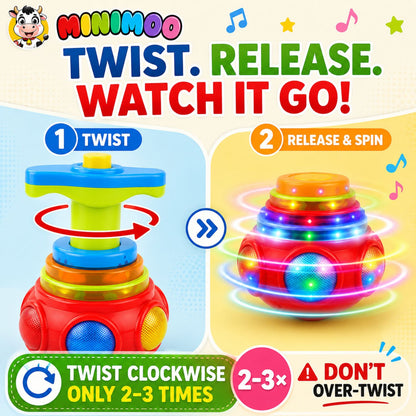 Magic Spinning Musical Lattoo.