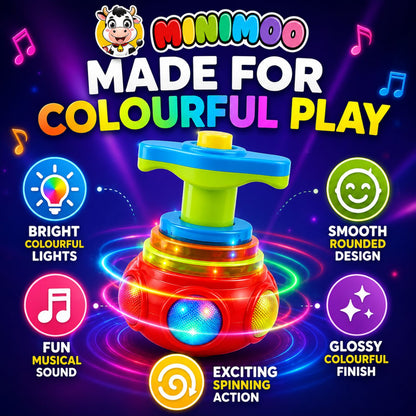 Magic Spinning Musical Lattoo.