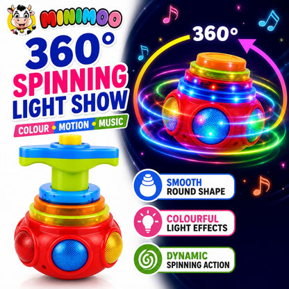 Magic Spinning Musical Lattoo.