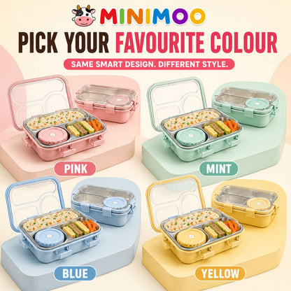 Minimoo Stainless Steel Bento Lunch Box