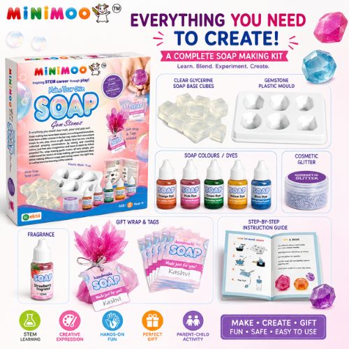 Make Your Own Gemstone Soap Kit.