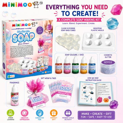 Make Your Own Gemstone Soap Kit.