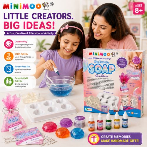 Make Your Own Gemstone Soap Kit.