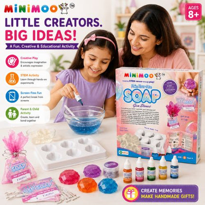 Make Your Own Gemstone Soap Kit.