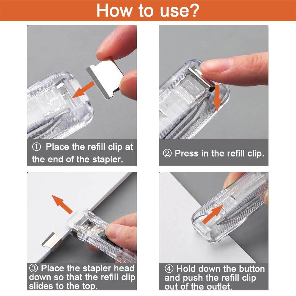 Minimoo Reusable Creative Stapler