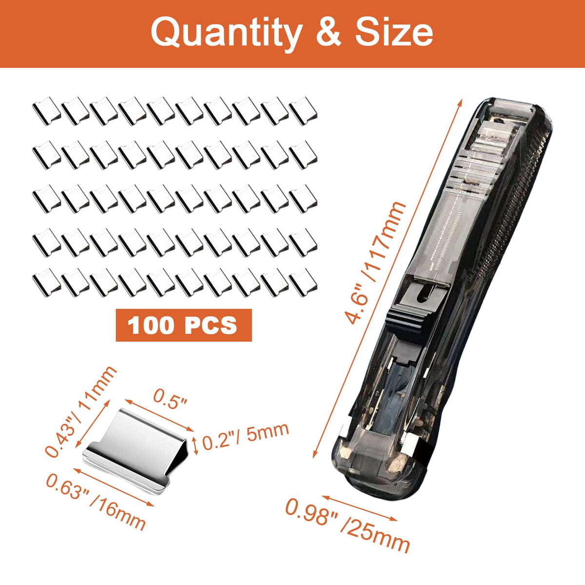 Minimoo Reusable Creative Stapler