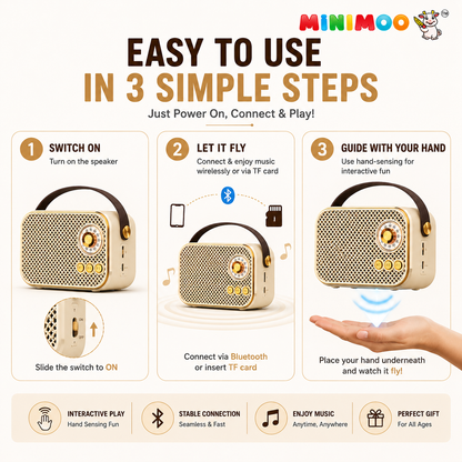 Retro Wireless Portable Speaker – 5W Sound, Bluetooth, TWS, TF Card & USB Support, Type-C Charging