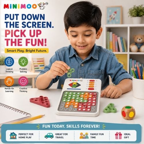 Super Blocks – Interactive Logic Puzzle & Brain Building Game for Kids  Educational Problem-Solving Toy  6+ Years