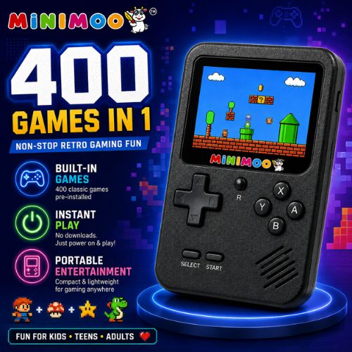 400-in-1 Retro Handheld Game Console