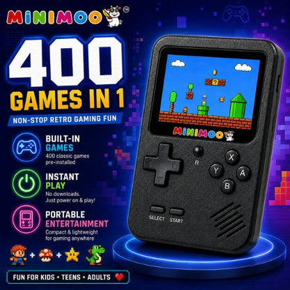 400-in-1 Retro Handheld Game Console